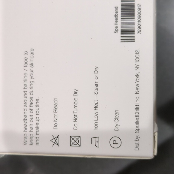 Brand New Spa Headband in original box - Picture 4 of 7